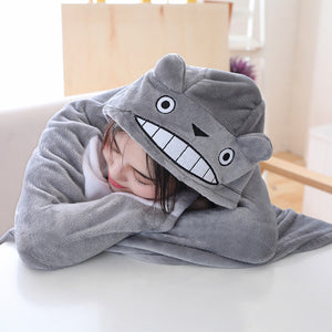 Totoro Cosy Hooded Blanket | 50% Off