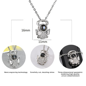 I love you In 100 Languages Pendant Necklace | 75% Off