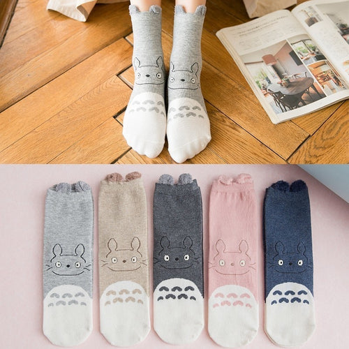 Totoro Socks - With Ears