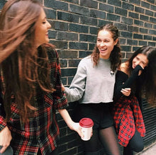 Load image into Gallery viewer, Harajuku Alien Short Sweater