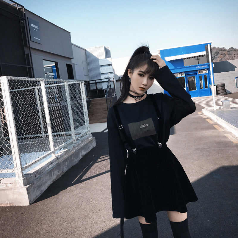 Harajuku Heart Braces + Skirt