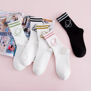 Harajuku Striped Socks