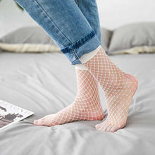 Load image into Gallery viewer, Harajuku Fishnet Socks