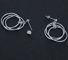 Load image into Gallery viewer, BTS Triple Ring Earrings (Pair)