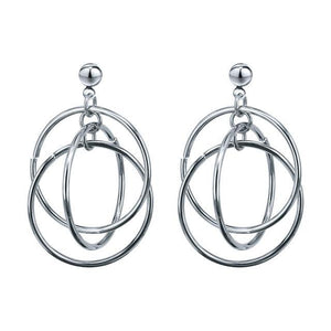 BTS Triple Ring Earrings (Pair)