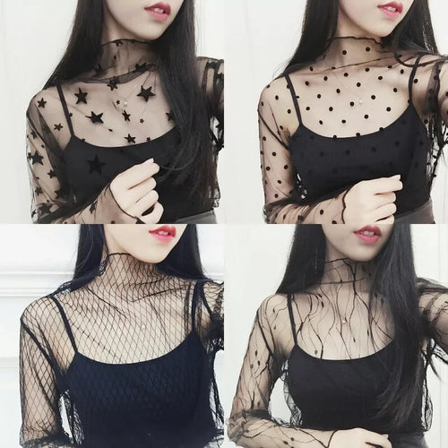 Harajuku Mesh Shirt