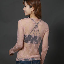 Load image into Gallery viewer, Harajuku Mesh Shirt