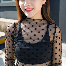 Load image into Gallery viewer, Harajuku Mesh Shirt