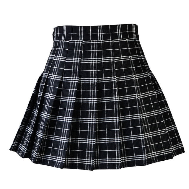 Kawaii Plaid Skirt