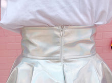 Load image into Gallery viewer, Holographic Pleated Skirt