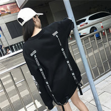 Load image into Gallery viewer, Oversized Harajuku &#39;Lets Rock&#39; Sweatshirt