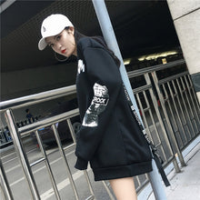 Load image into Gallery viewer, Oversized Harajuku &#39;Lets Rock&#39; Sweatshirt