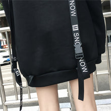 Load image into Gallery viewer, Oversized Harajuku &#39;Lets Rock&#39; Sweatshirt