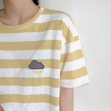 Load image into Gallery viewer, Striped Weather Tee