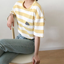 Load image into Gallery viewer, Striped Weather Tee
