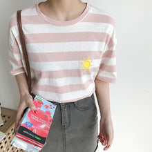 Load image into Gallery viewer, Striped Weather Tee