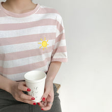 Load image into Gallery viewer, Striped Weather Tee