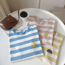 Load image into Gallery viewer, Striped Weather Tee