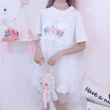 Load image into Gallery viewer, Kawaii Rabbit Summer Dress