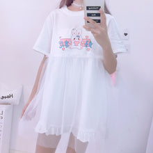 Load image into Gallery viewer, Kawaii Rabbit Summer Dress