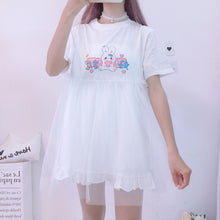 Load image into Gallery viewer, Kawaii Rabbit Summer Dress