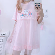 Load image into Gallery viewer, Kawaii Rabbit Summer Dress
