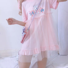 Load image into Gallery viewer, Kawaii Rabbit Summer Dress