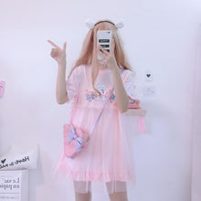 Load image into Gallery viewer, Kawaii Rabbit Summer Dress