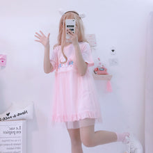 Load image into Gallery viewer, Kawaii Rabbit Summer Dress
