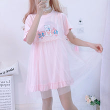 Load image into Gallery viewer, Kawaii Rabbit Summer Dress