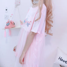Load image into Gallery viewer, Kawaii Rabbit Summer Dress