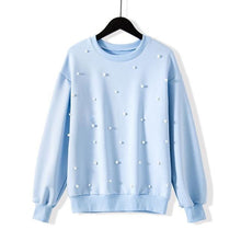 Load image into Gallery viewer, Kawaii Pearl Oversized Sweater