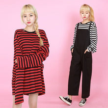 Load image into Gallery viewer, Oversized Striped Tee