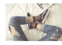 Load image into Gallery viewer, Harajuku Fishnet Socks
