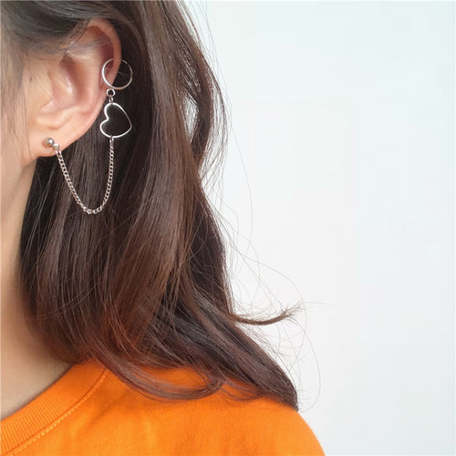 Kpop Heart Earring