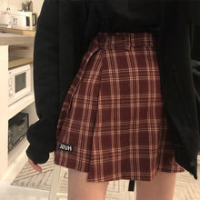 Load image into Gallery viewer, Kawaii Plaid Skirt