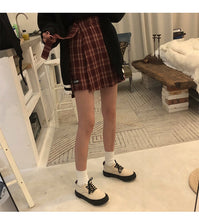 Load image into Gallery viewer, Kawaii Plaid Skirt