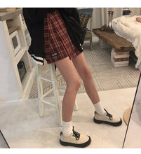 Load image into Gallery viewer, Kawaii Plaid Skirt