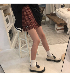 Kawaii Plaid Skirt