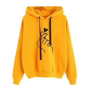 Finger Heart Hoodie