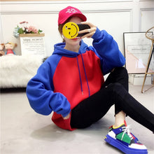Load image into Gallery viewer, Oversized Patchwork Hoodie