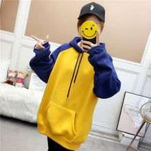 Load image into Gallery viewer, Oversized Patchwork Hoodie