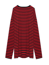 Load image into Gallery viewer, Oversized Striped Tee