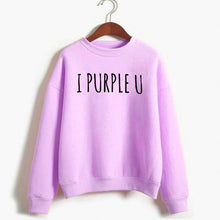 Load image into Gallery viewer, I Purple U Sweater