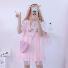 Load image into Gallery viewer, Kawaii Rabbit Summer Dress