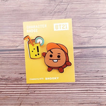 Load image into Gallery viewer, BT21 Acrylic Pins