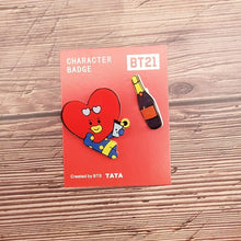 Load image into Gallery viewer, BT21 Acrylic Pins