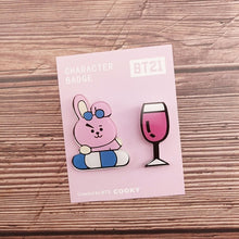 Load image into Gallery viewer, BT21 Acrylic Pins