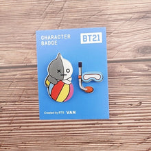 Load image into Gallery viewer, BT21 Acrylic Pins